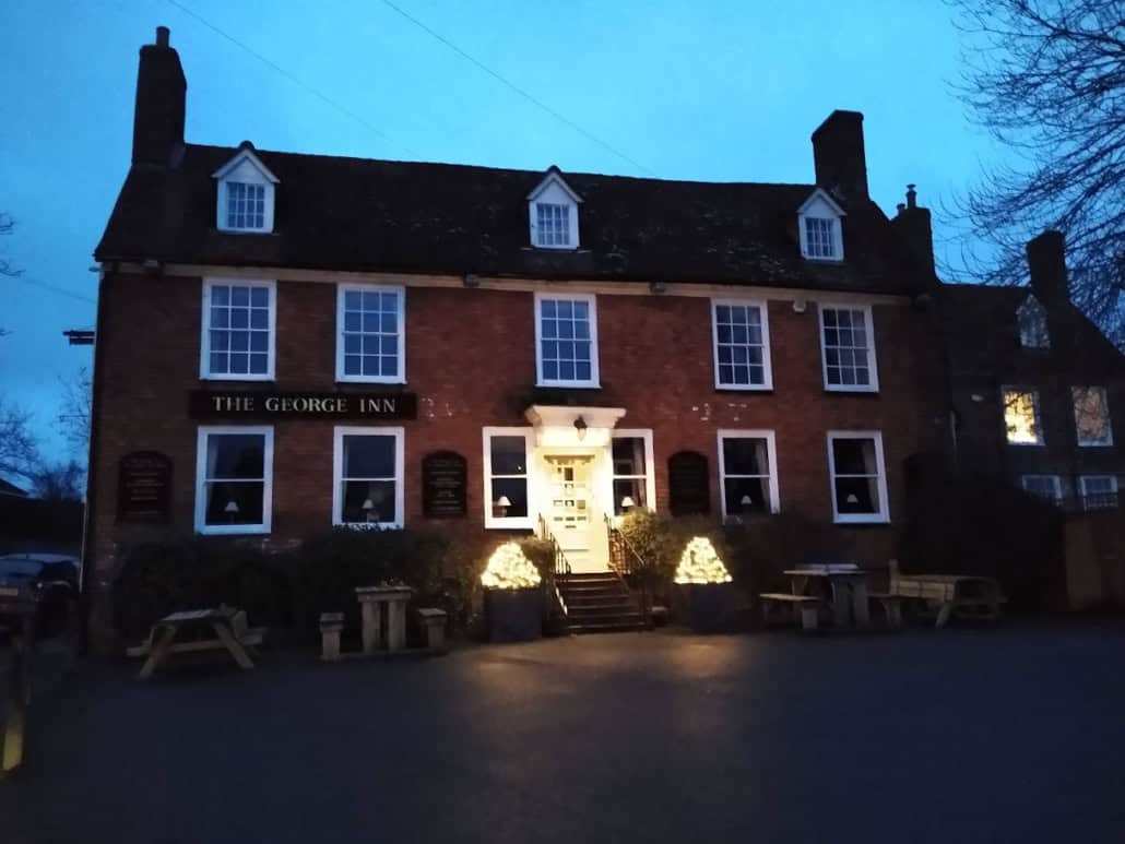 George Inn pub building in Robertsbridge