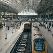 photo of train station