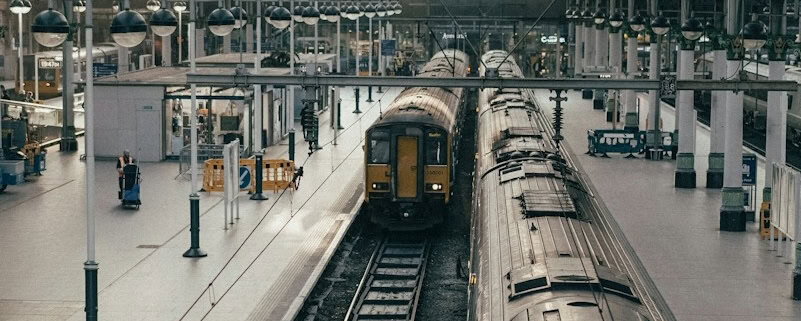 photo of train station