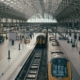 photo of train station